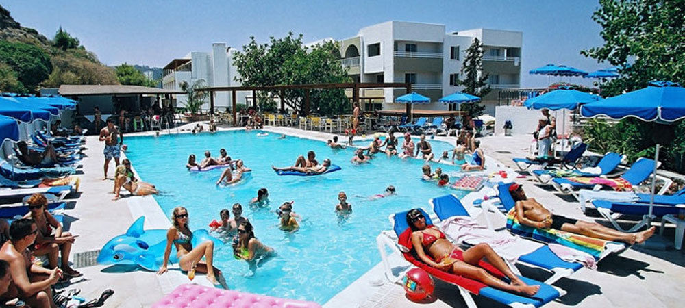 Sirene Beach Hotel Ixia  Exterior foto